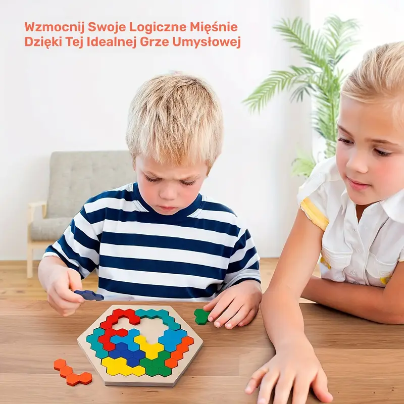 Sześciokątne puzzle 3D - obrazek 4