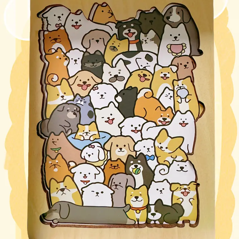 Drewniane puzzle zwierzaków - obrazek 5