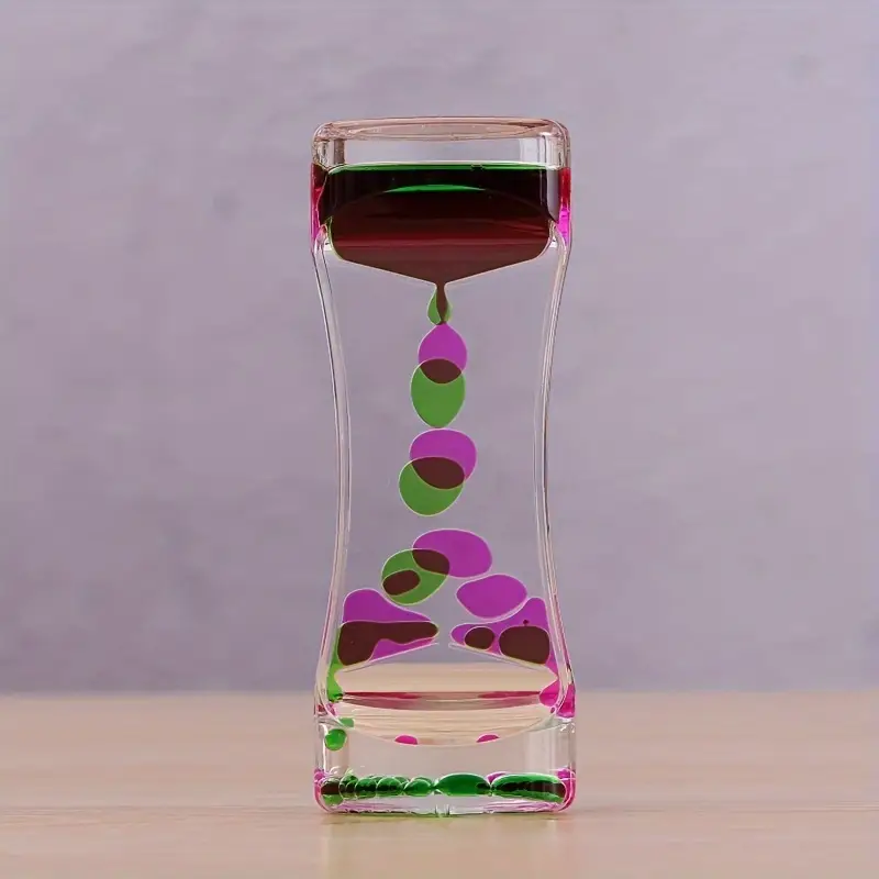 Kolorowy akrylowy timer z pęcherzykami ruchu - obrazek 5