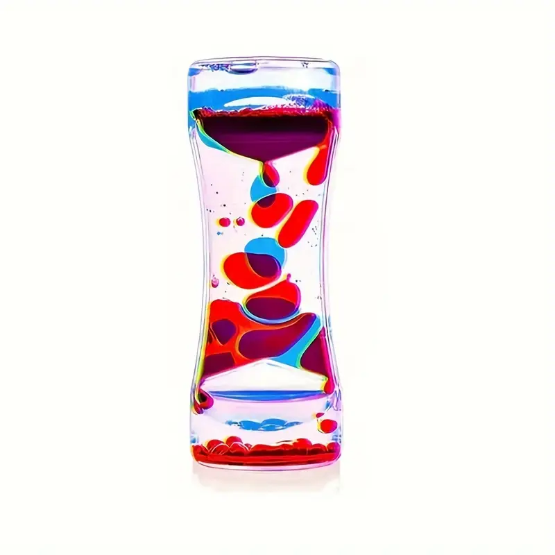 Kolorowy akrylowy timer z pęcherzykami ruchu - obrazek 6